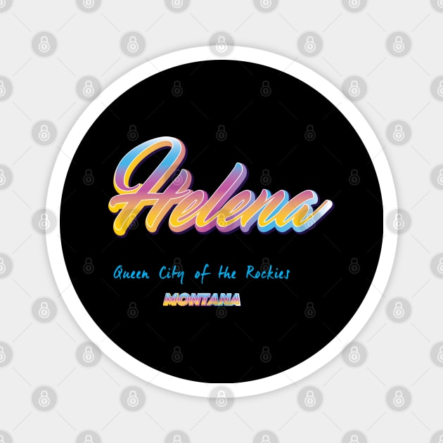 Helena Montana Magnet by BY TRENDING SYAIF